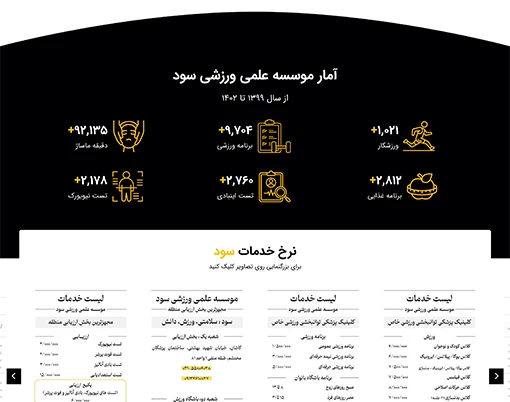 بخش آمار موسسه
